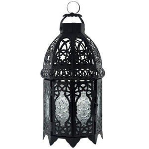 Large Black Moroccan Lantern