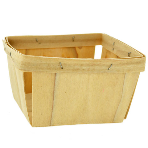 Wooden Berry Basket