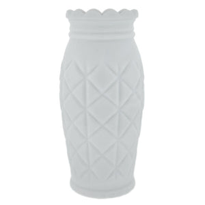 Decorative Milk Glass Bud Vase