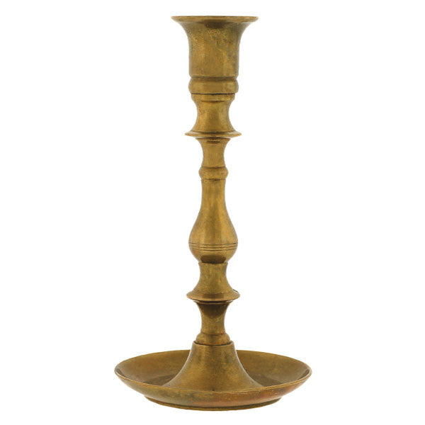 Vintage Ornate Brass Candle Holder – StylWed